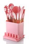 Hermia Juego de Cucharas C-SLC1301 Rosa de 13 Piezas